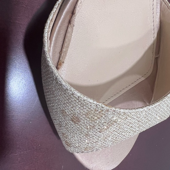 Nina Vinne Champagne Bliss, Crystal Ankle Strap w Bow, High Heel Dress Sandal, 8 - Picture 11 of 11